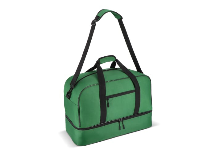Sac de sport personnalisé à compartiment chaussures Vert 